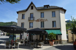 Отель Hôtel Restaurant Le Bellevue  Акс